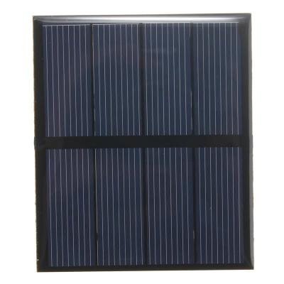 Chine panneaux solaires époxydes de 5V 0.5W les mini noircissent la pile solaire mono matérielle de la couleur PET/ETFE à vendre