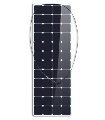 China Customized ETFE Sunpower Thin Film Pv Solar Panels Portable 100w 5 Years Warranty for sale