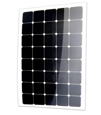 China 100 Watt Flexible PV Panels , Amorphous Thin Flexible Solar Panels Anti Corrosion for sale