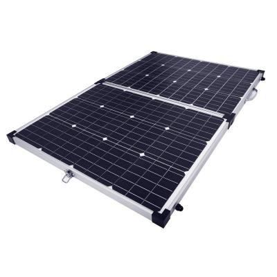 China 18V 10W Portable Folding Solar Panel Kits Sunpower Waterproof Connection Box For Boat for sale