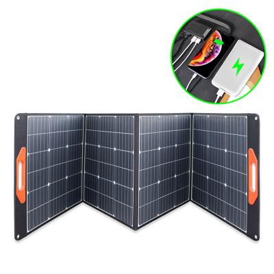 Cina 200 corredo pieghevole portatile del caricatore del pannello solare di watt 18V per la centrale elettrica 200/300/500/1000W in vendita