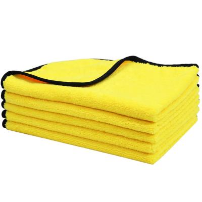 China Factory Outlet Child Safe Cleaning Auto Detailing Car Wash Microfiber Quick Dry Towels for sale