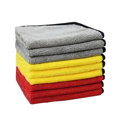 China Wholesale Sustainable Durable Microfiber Car Wash Cloth Microfiber Towel For Car Washing for sale