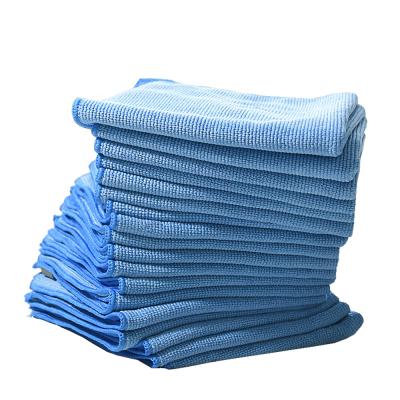 China Viable Wholesale Cheap Prices Double Side Super Absorbent Microfiber Cleaning Cloth for sale