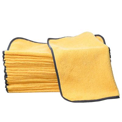 China Sustainable Popular High Absorbent Cleaning Cloth Professional Premium Kitchen Microfiber Cloth for sale