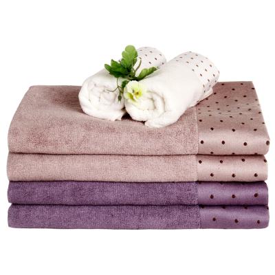 China QUICK DRY QUICK DRY Customize Logo Available Hotel Ultra 6 Pieces Cotton Bath Towel Set 100% Soft Towel Set for sale