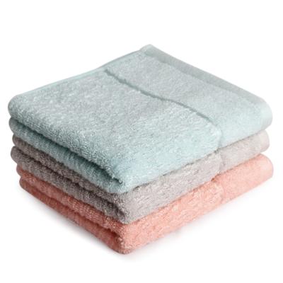 China China Manufacturer QUICK DRY High Quality Hot Sell 6pcs Bamboo Towel Set Custom Bath Face Hand Towel Set for sale