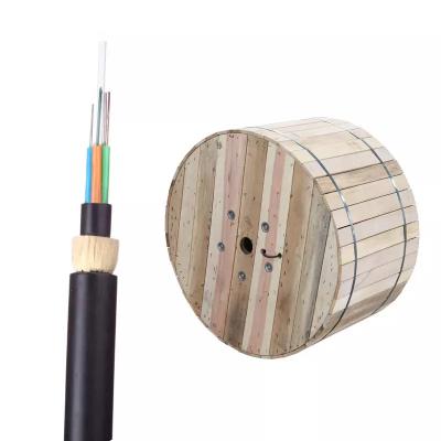 China All-dielectric G652D Non-metal ADSS Optical Fiber Aerial Outdoor Aerial Cable for sale