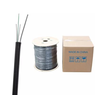 China China Factory Fiber Aerial VGA Flat Cut Single Core Slitter Blades Connectorized Pre Term SC-LC Fiber Optic Drop Cable 50m for sale