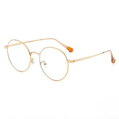 China Cheap Custom Optical Gold Metal Eyewear Factory Glass Optical Frame Sports Frames Fashionable Hot Selling Thin Glasses for sale