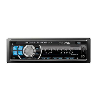 China 1 Din Panel Car Dvd Detachable Multimedia MP3 Player Audio Stereos With BT for sale