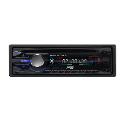 China ISO Connector Car Radio Fm 1 Din Blue Car DVD Player Multimedia Tooth Car Audio CD Player for sale