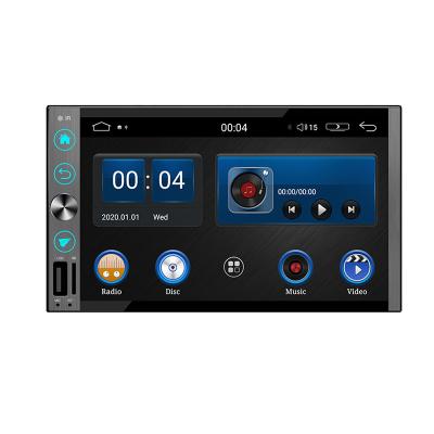 China Car GPS Navigation Radio Rearview Android DVD Player Universal System Autoradio Built-in GPS 7 Inch for sale