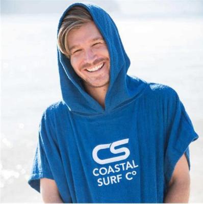 China Moco QUICK DRY 2021Surf Poncho Changing Robe Water Wind Make Cotton Wetsuit Thick Warm Long Robe For Bath Resistant Surfing Scuba Wake Kite Panel for sale