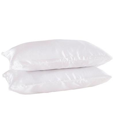 China Double Wish Home Goods Amazon Anti-Static Border Silk Pillowcase for sale