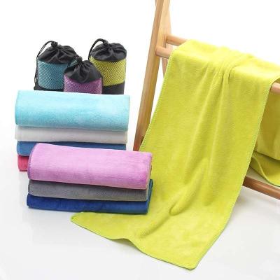 China QUICK DRY Multifunctional Cooling Sports Customized Microfiber Fitness Yoga Towel For Wholesales for sale