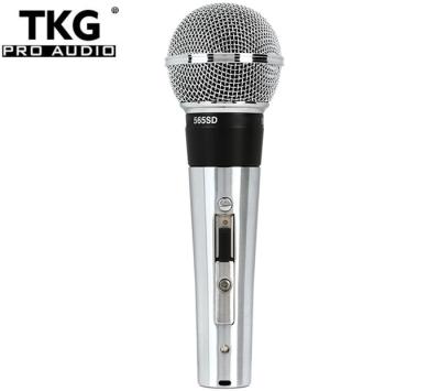 China Handheld Microphone 565SD Vocal Dynamic Handheld Ktv Wired Microphone Professional Karaoke Microphone 565SD Good Quality for sale