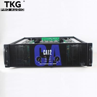 China TKG 700 Watt 700w 2 Channel 3U Class H CA12 Performance Transformer Power Amp Speaker Amplifier 530*525*132MM for sale