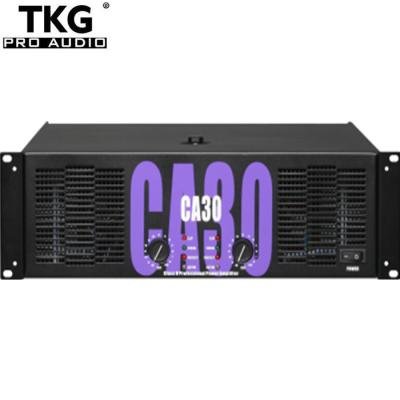 China TKG 1500watt 1500w 2 channel 3U class H CA30 performance transformer ca30 power amplifiers power amplifier 530*525*132MM for sale