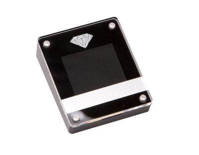 China Deluxe Loose Diamond/ Gem Acrylic Display Box with Magnetic Cover 65*55*21mm for sale