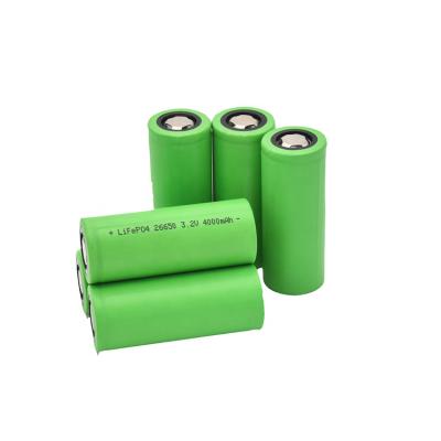 China Hot Sale Small Ifr26650 3.2v 4000mah Professional Cylindrical Lithium Ion Polymer Battery Cheek for sale