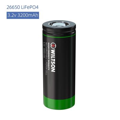 China toys quality 26650 zelle battery lithium ion battery lfp cell LiFePO4 phosphate 26650 3.2v cylindrical 3200mAh 26650 rechargeable for sale