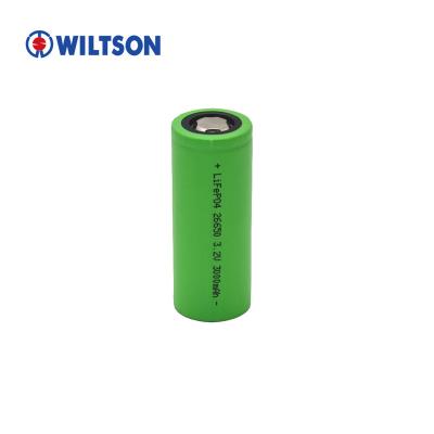 China Toys high rate power 10C 20C ifr26650 3.2V 3000mah 3.0ah LiFePO4 lithium battery rechargeable cell for sale