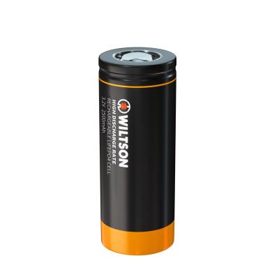 China toys ifr 26650 battery high discharge uk 3.2v 2500mah 26650 lfp lifep04 life 2.5ah lithium ion battery 20c 26650 50a 60a 26650 for sale