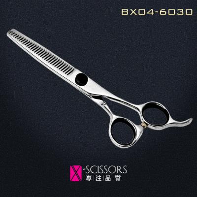 China BX04-6030 Convex Edge 30T Thinning Scissors of Japanese 440C Steel. Quality hair shears for sale