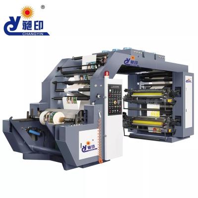 China Garment Shop YT4100S 4 Color Plastic Bag Printer Roll To Roll Cable Printing Machine Price With Relief for sale