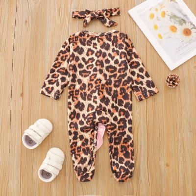 China Cozy baby romper clothes wholesale 2022 autumn winter boy girls infant clothing newborn knitted floral overalls clothes and sweatshirt rompers for baby for sale