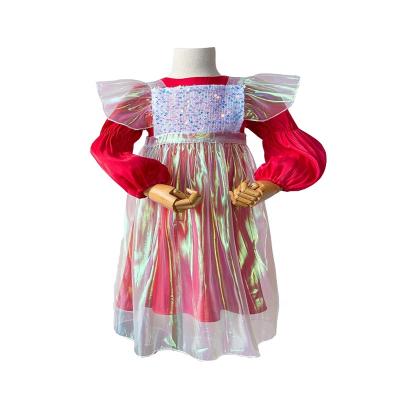 China 2021 New Girl's Breathable Cape Apron Princess Mermaid Princess Three-piece Dress Skirt for sale