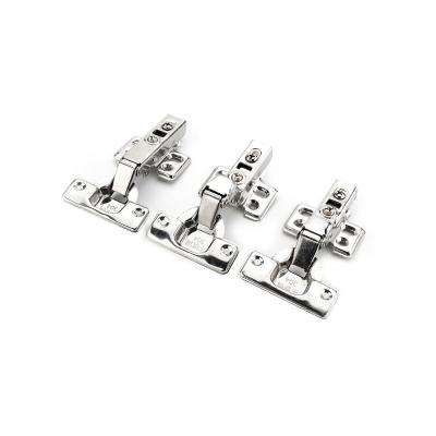 China Modern Stainless Steel Hinge Door Hinges Hydraulic Damper Buffer Soft End For Cabinet Kitchen Furniture Hardware for sale