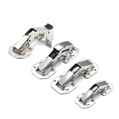 China Modern Cabinet Hinge 90 Degree No-Drill Hydraulic Hole Cupboard Door Hinges Soft Close With Screws Furniture Hardware for sale