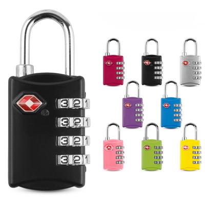 China Mini Custom Code Lock Customs Padlock Locker Lock Luggage Padlock Cute Tool Chest Modern High Quality 4 Digit Temporary Locker Padlock for sale