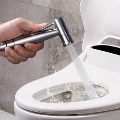 China Contemporary Bidet Sprayer for Bathroom Jet Sprayer Kit Spray Attachment Toilet with Hose Stainless Steel Easy Install Great Water Pressure for sale