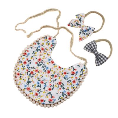 China Washable Baby Boho Bandana Bibs for Drooling and Teething Super Absorbent Floral Bibs for sale