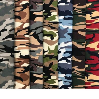 China 7pcs Breathable 9.5 x 9.5 Inch Camouflage Print Cloth Cotton Quarter Camouflage Fabric Wholesale Fits Patchwork Quilting Cotton for DIY Sewing for sale