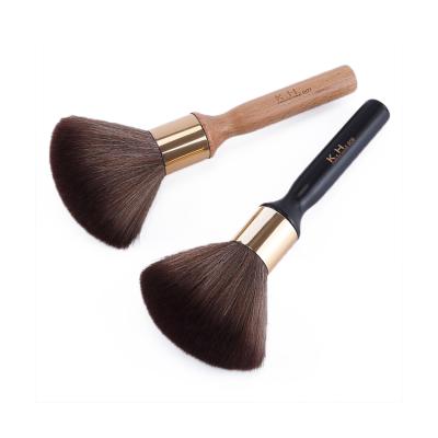 China Barber Shop Brush Men Portable Nylon Salon Wooden Soft Hair Brush for sale