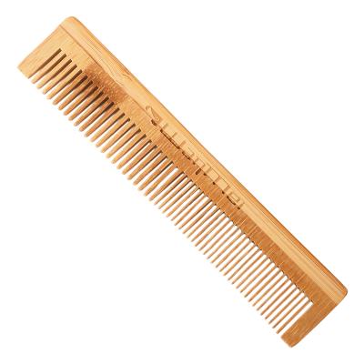 China Portable Smooth Hair Styling Comb Men's Barber Shop Household Health Bamboo Wooden Dense Teeth Massage for sale