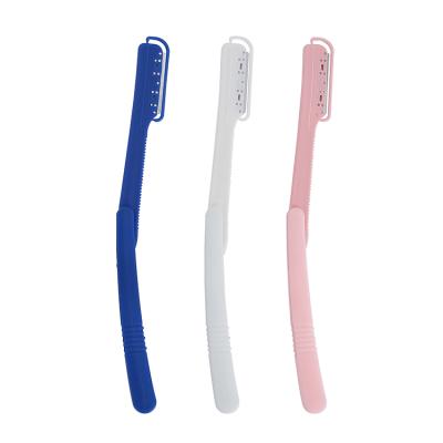 China New PP+ Blade Girl Eyebrow Razor Manual Old-fashioned Haircut Haircut Razor Shaving Knife Razor for sale