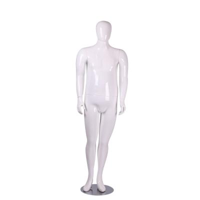 China Plus Size Full Metal Life Size Realistic Body Model Suit Fiberglass Men Male Mannequin Stand Base Fashion Shop Used Plus Size 15-30days for sale