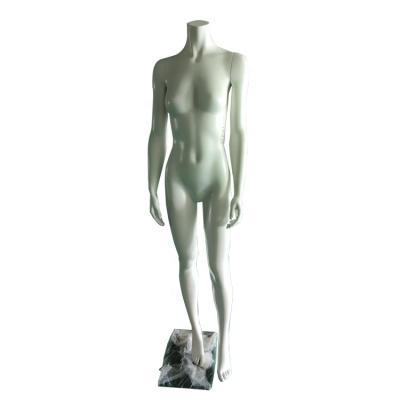 China High Quality Flexible Female Body PU Headless White Mannequin More Full Size for sale