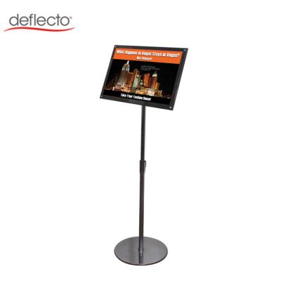 China Supermaket Acrylic Floor Stand Sign Holder, A4 Floor Stand Holder, Acrylic Sign Holder for sale