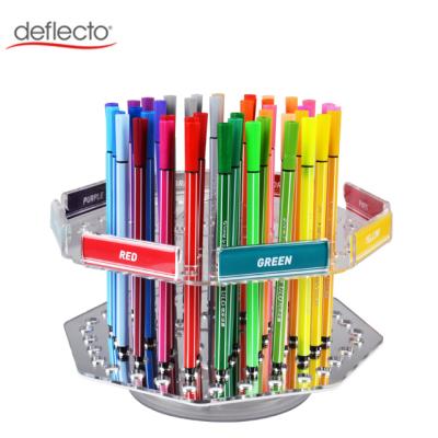 China Show your indoor pens or pencils or commercial used Clear Rotating Pen Display Stand, Pen Holder for sale