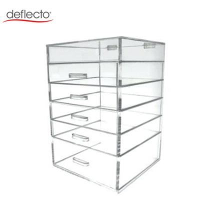 China acrylic makeup organizer/acrylic storage box with drawer TM080510 for sale