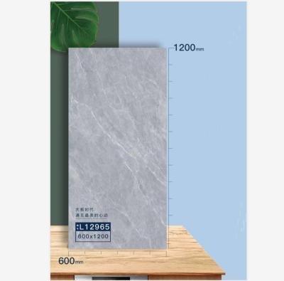 China Metallic Tiles Factoryh Glazed Ceramic Tiles 1200x600 Marble Ceramic Tiles And Gray Marble Porcelain Tiles 60x120 Porcelanato Tile for sale