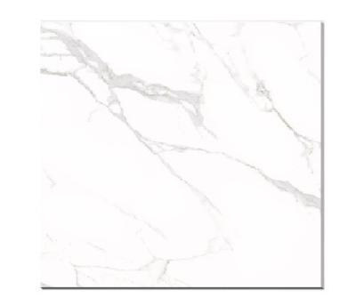 China Glazed Metallic Chinese Porcelain Polished Stone Line Tiles Best Prices Carrara White Floor Tile 800x800mm for sale