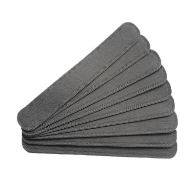 China Factory Supply Hat Sweat Protector Hat Pads Ultra-thin Soft Liner Disposable Self-adhesive Inner Hat Pads Disposable Hat Sweat Pads for sale