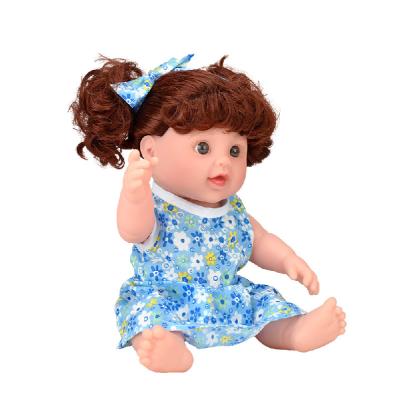 China 12 Inch PVC Fashion Changeable Educational American Baby Reborn Doll Playing Doll for sale